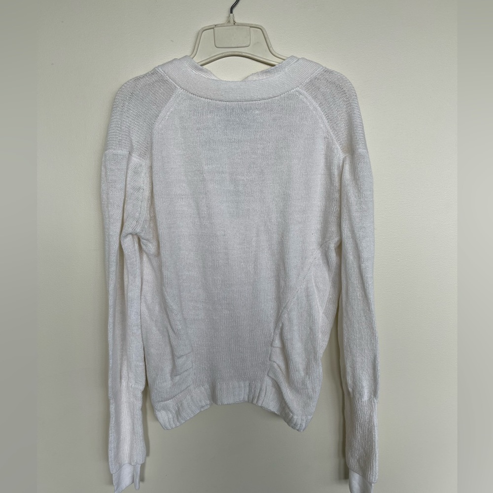EUC Brochu Walker Linen Cardigan size Small - Picture 8 of 11